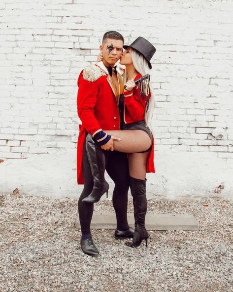 circus Halloween costumes for couples