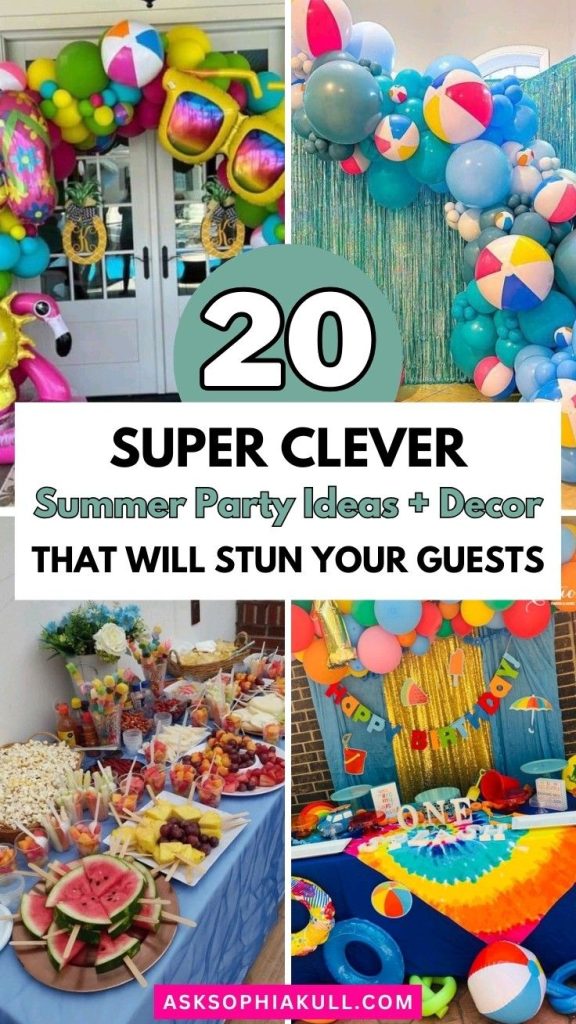 summer party planning ideas
