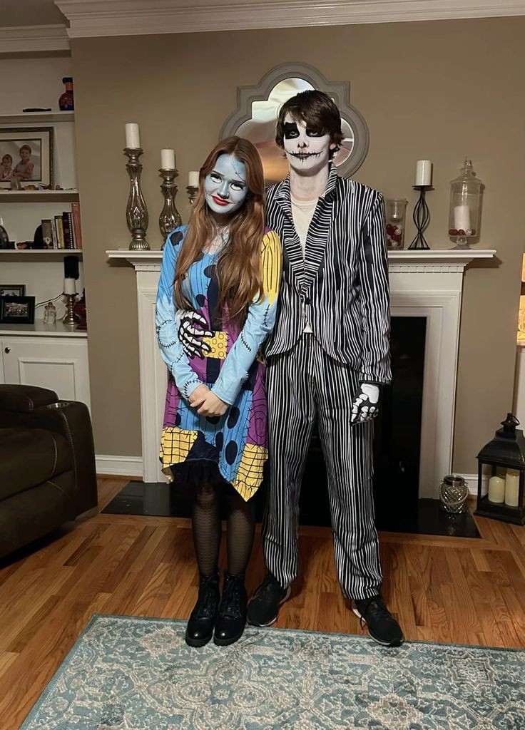 sally and jack Halloween costumes for couples