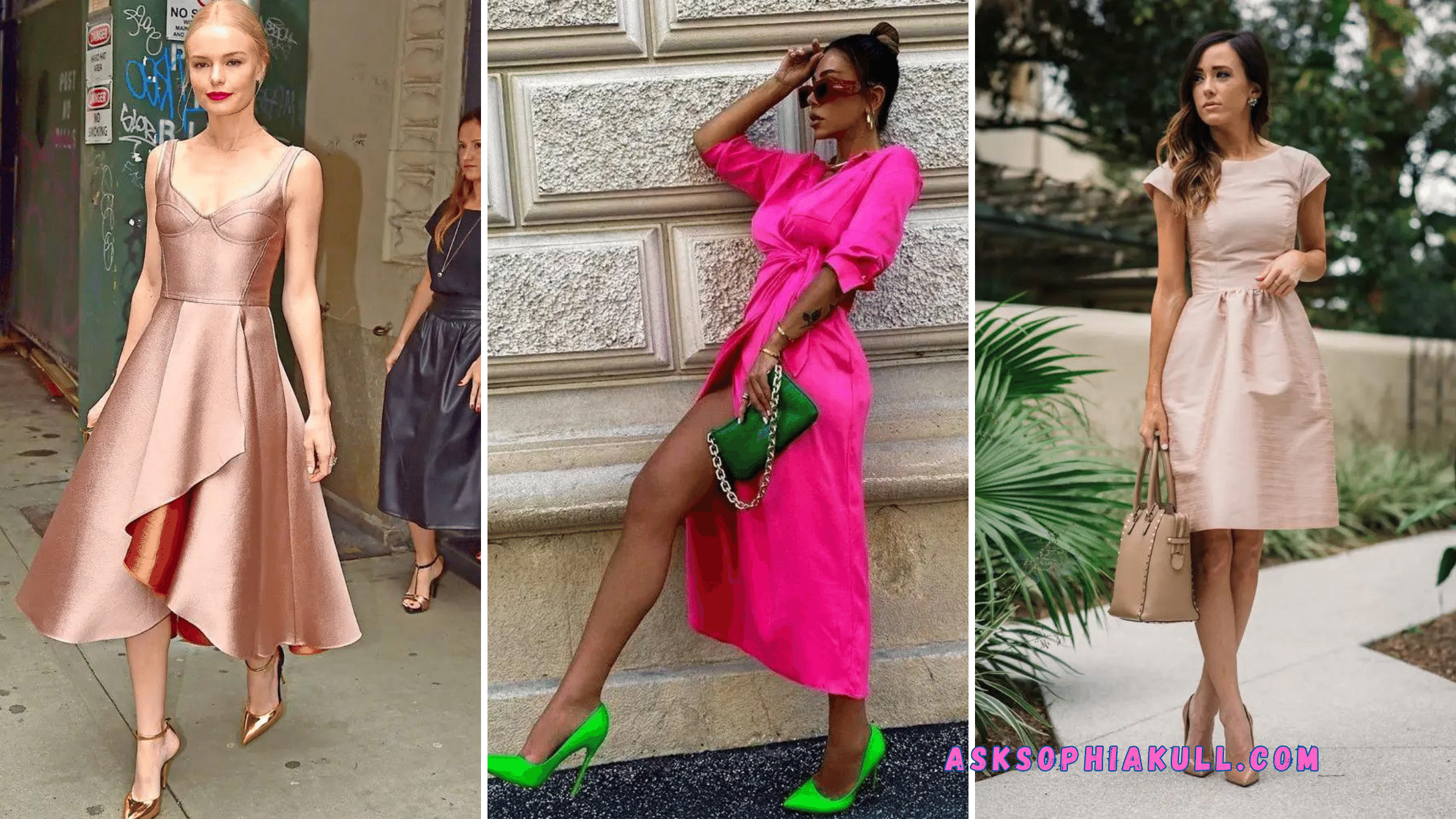 Best Color Of Shoes To Wear With A Pink Dress 10 Ideas Asksophiakull