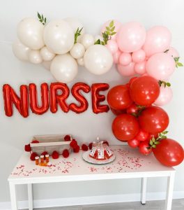 nursing school graduation party decor, themes and ideas