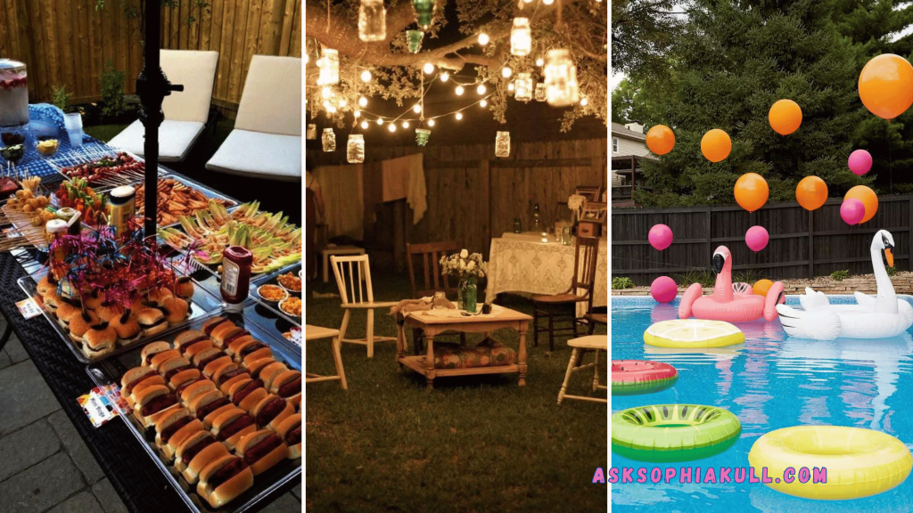 how to plan the best summer party