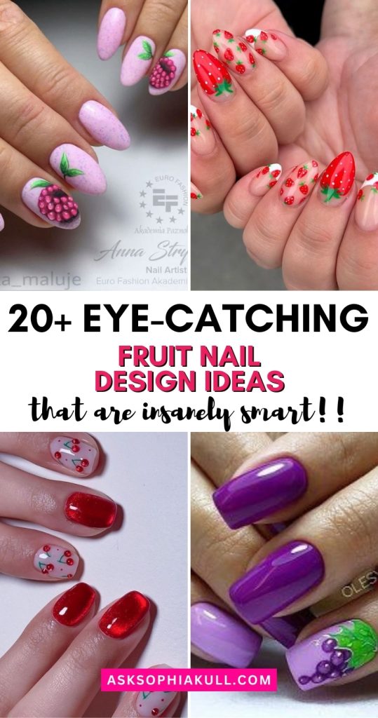 fruit nail designs