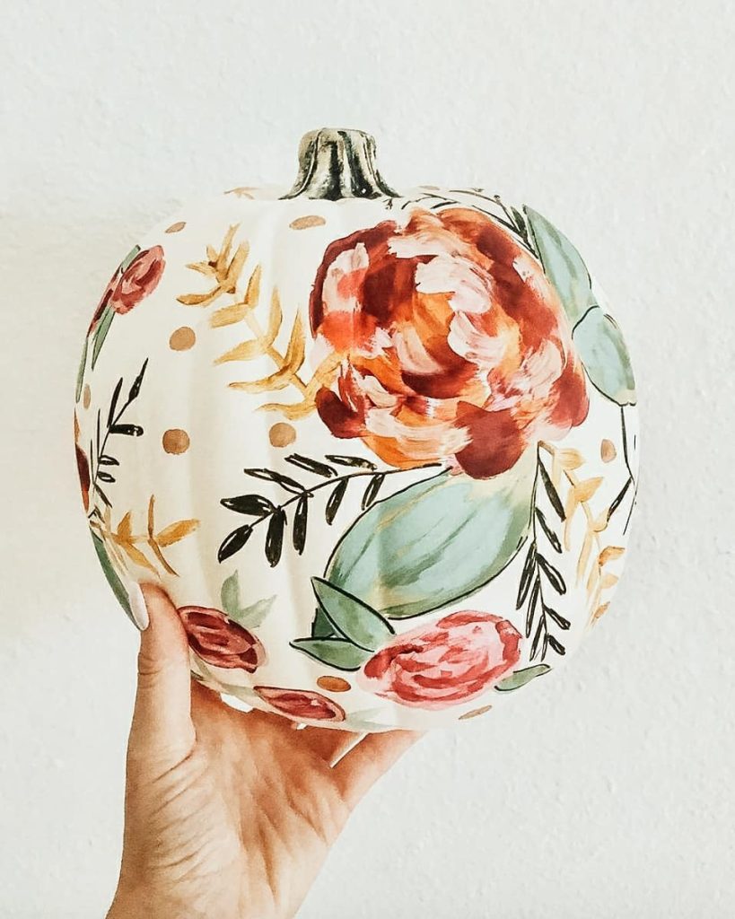 boho pumpkin