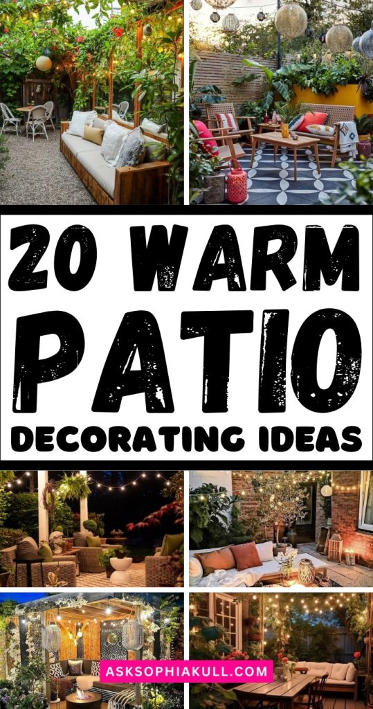 Patio Décor Ideas To Recreate