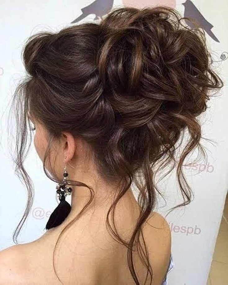 brown prom hairstyle ideas