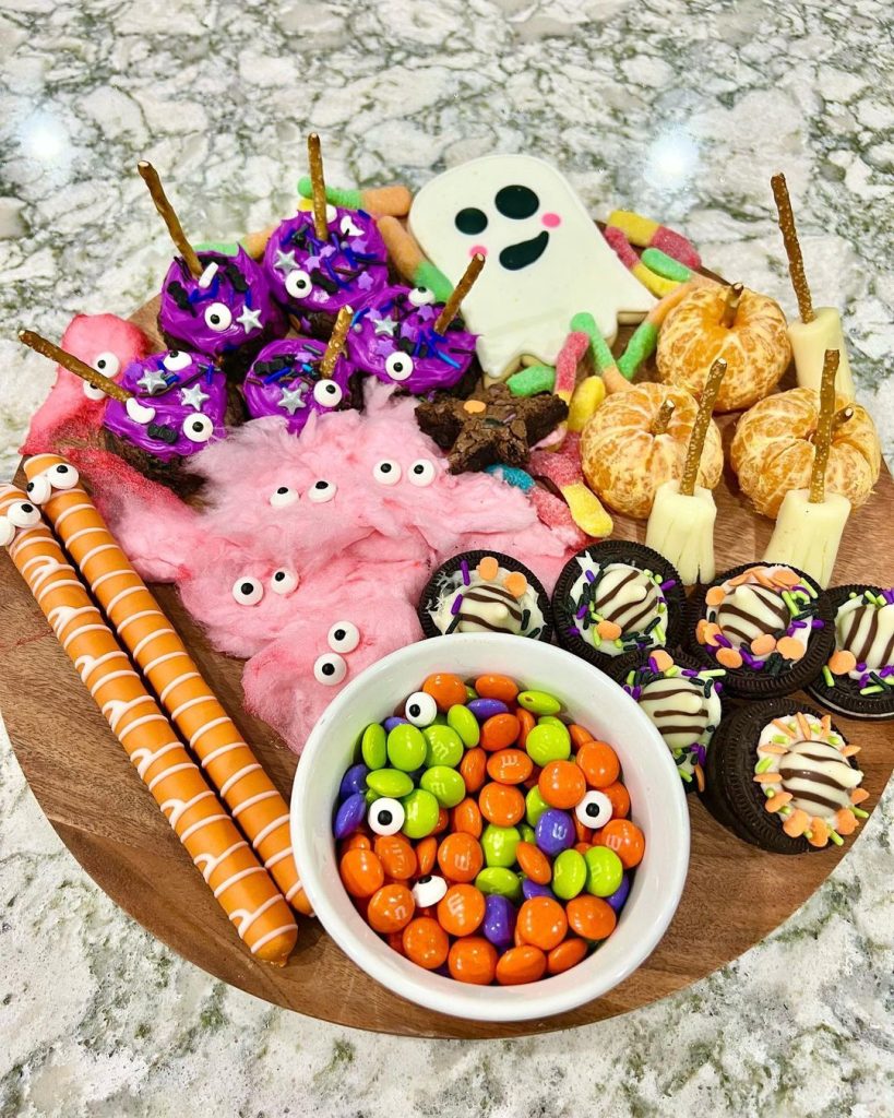 Halloween candy board ideas