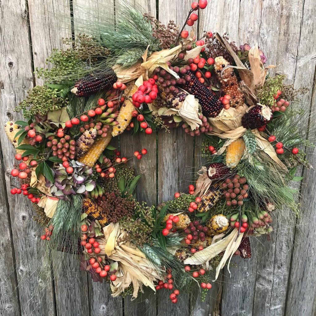 Thanksgiving wreath Ideas 