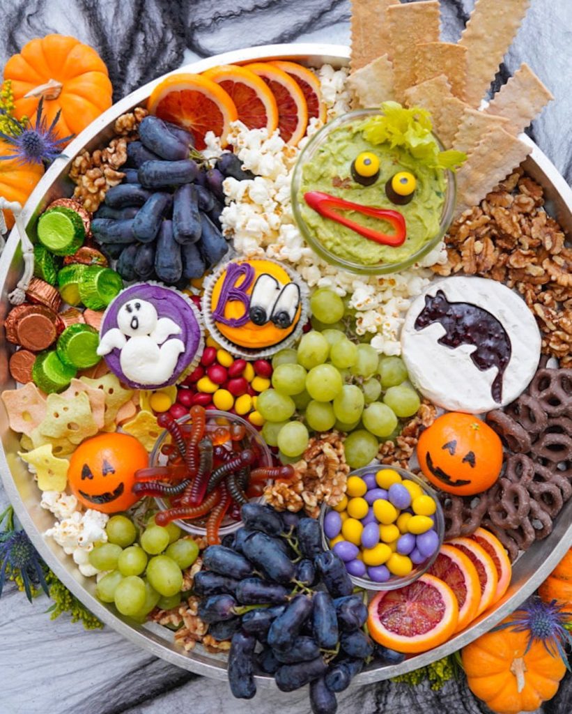 Halloween fruit board ideas