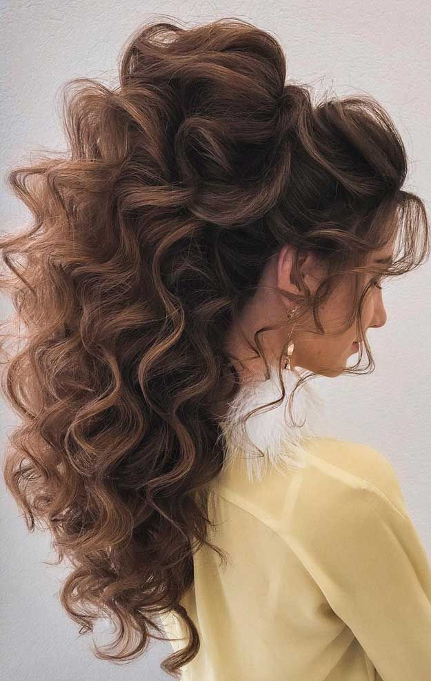 brown prom hairstyle ideas