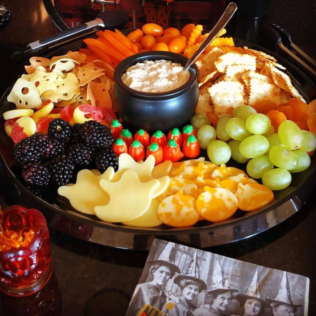 Halloween cheese board ideas