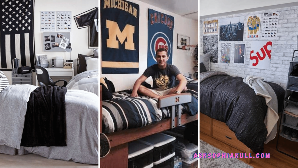 guy’s dorm room ideas