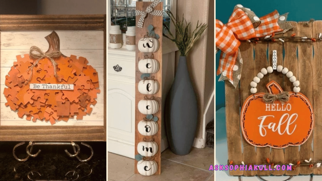 22 DIY Fall Signs Ideas