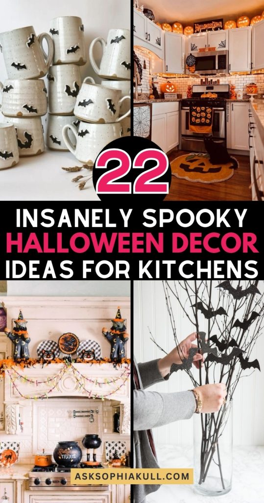 22 DIY Halloween Kitchen Decor Ideas 