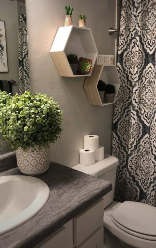 simple above the toilet decor ideas