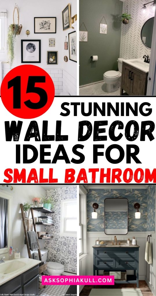 15 Bathroom Wall Decor Ideas 