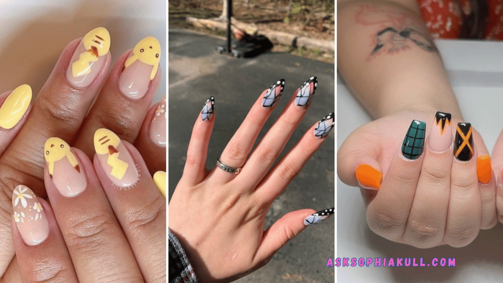 anime nail art ideas