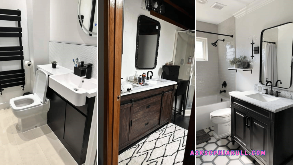 Black And White Bathroom Ideas