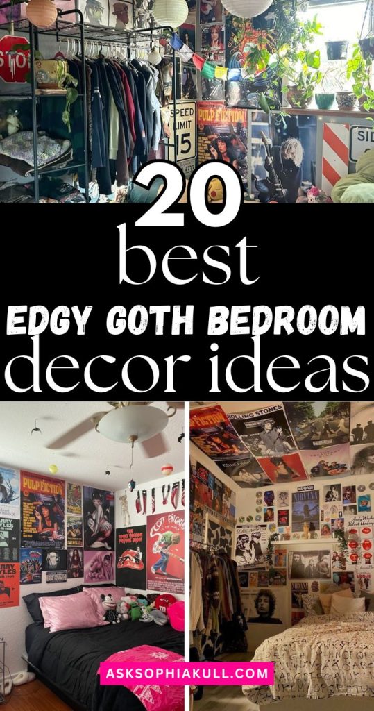 Best Grunge, Edgy, Boho Bedroom Ideas To Copy