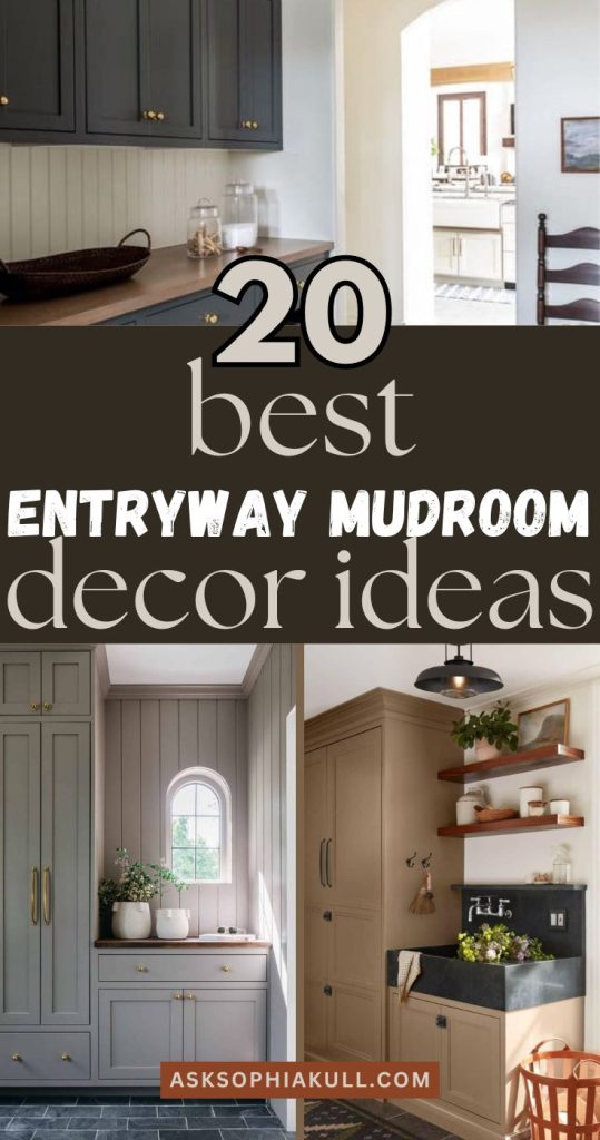 Mudroom Decor Ideas