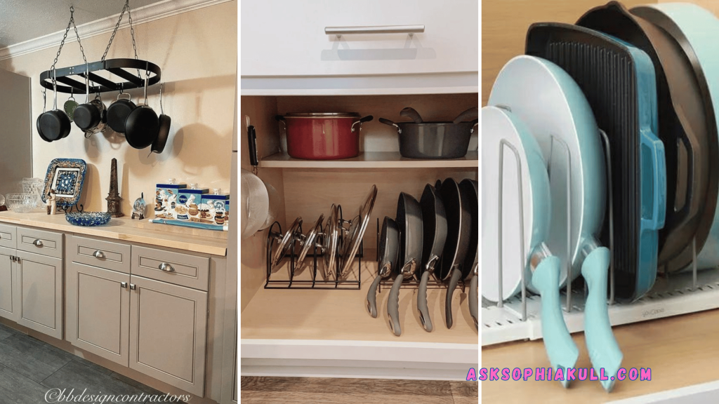 10 Ways To Organize Pots And Pans