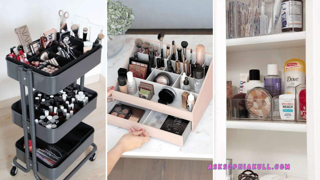 Makeup Storage Solutions To Save Space