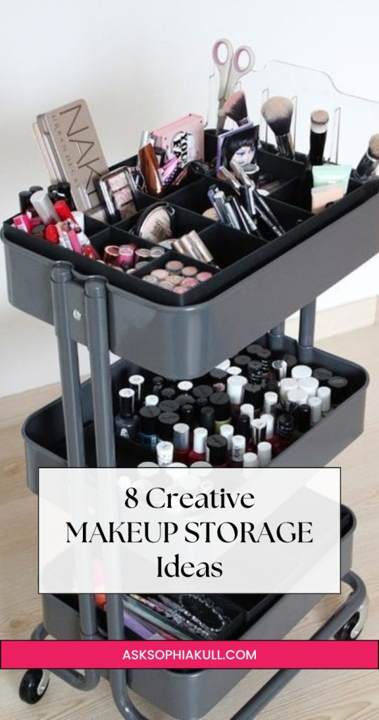 8 Genius Makeup Storage Solutions To Save Space