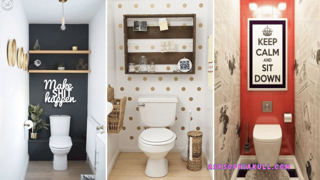 23 Creative Small Powder Bathroom Décor Ideas