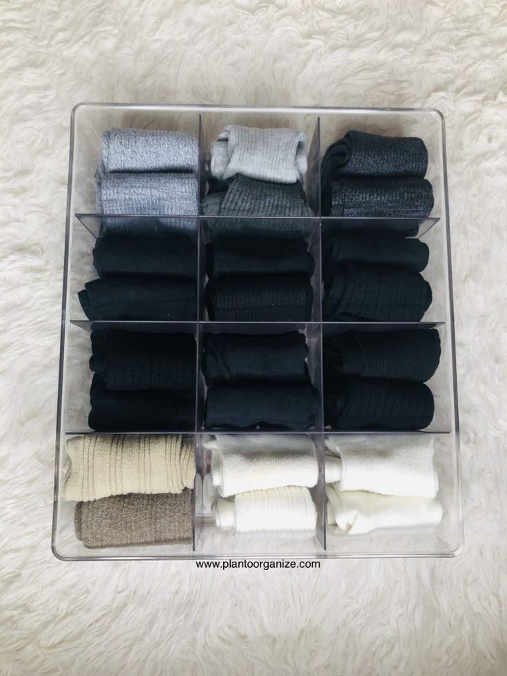 Socks Organization Ideas 