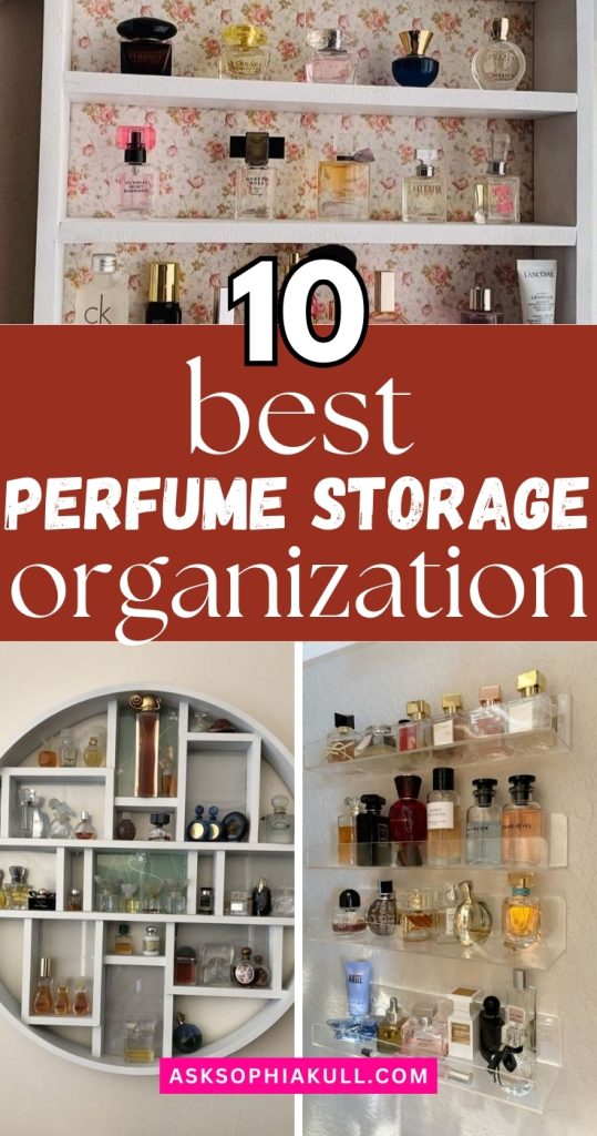 perfume storage ideas