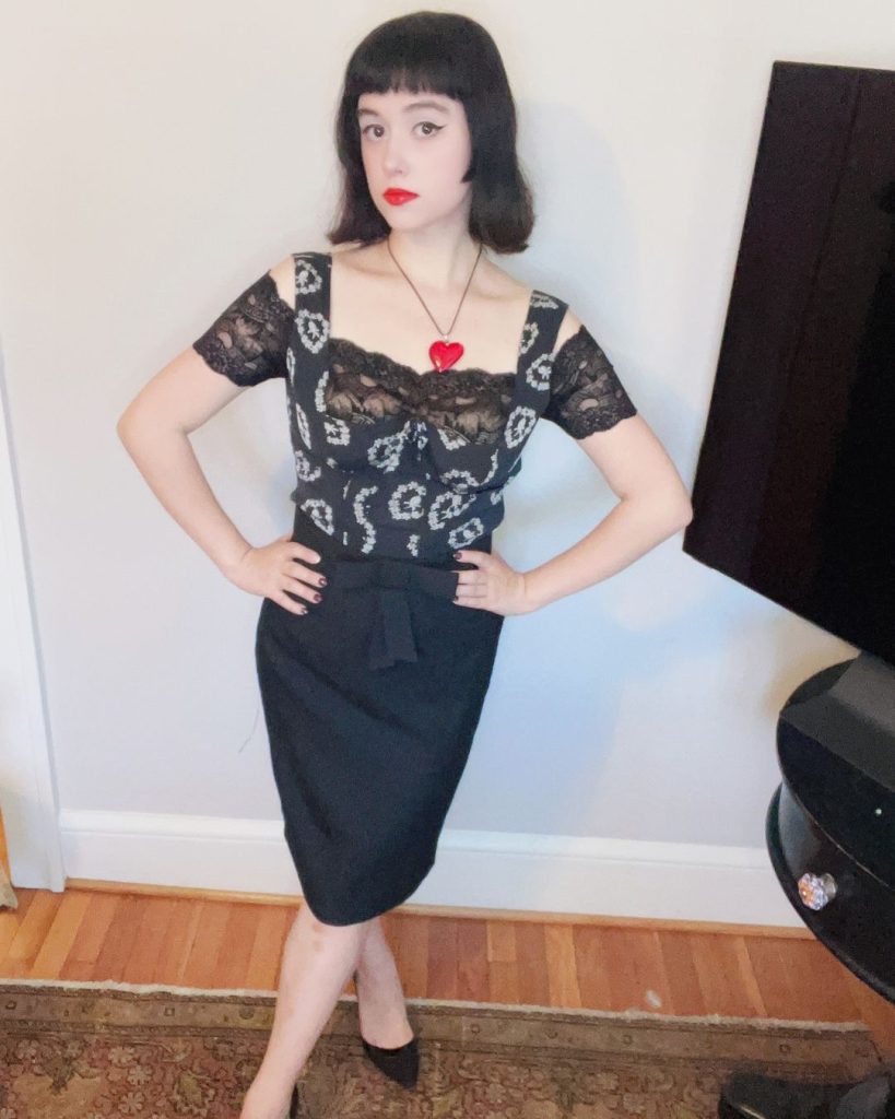 skirt office goth casual outfit ideas 