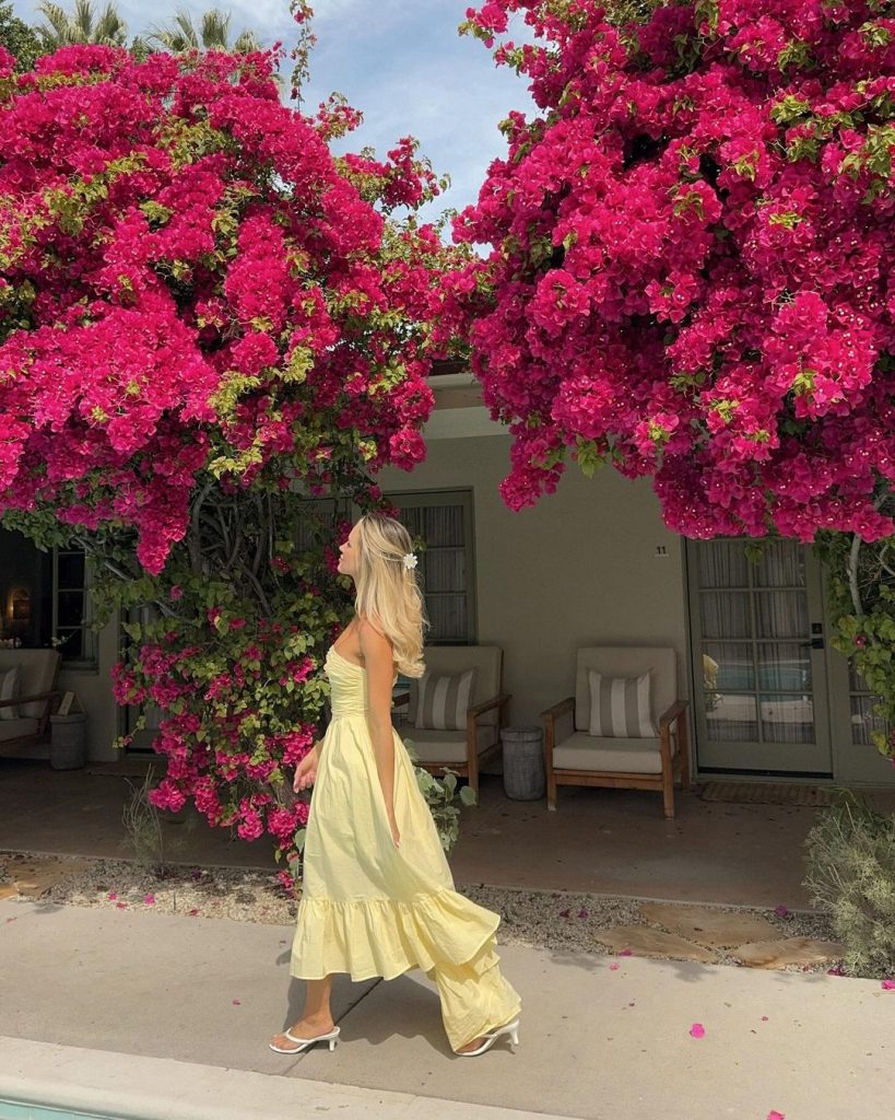 yellow-dress-white-shoes