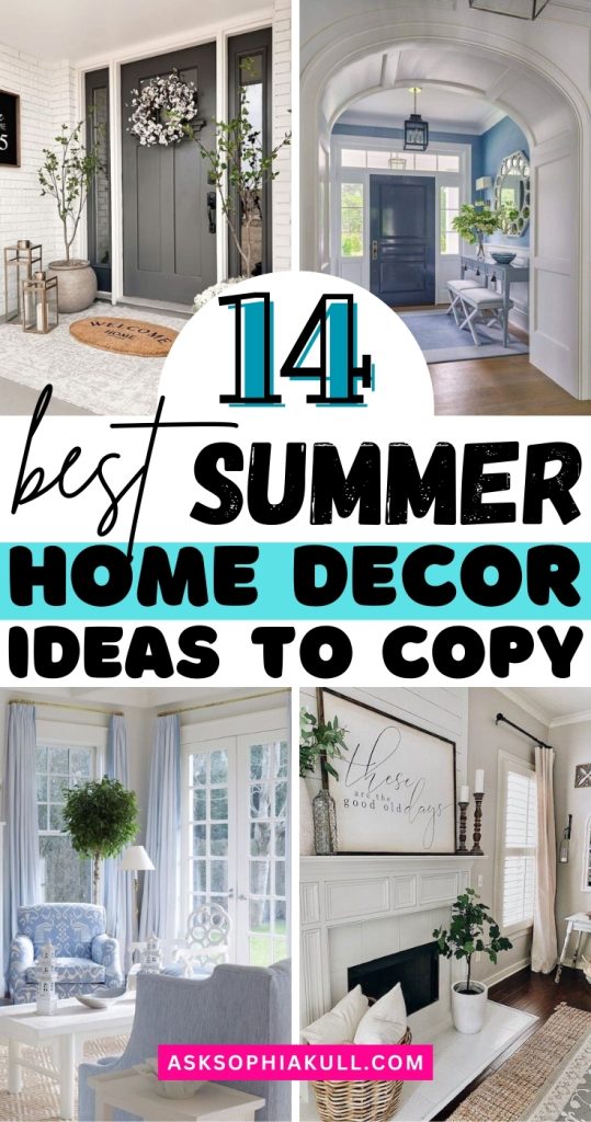 14 Summer Home Décor Ideas 