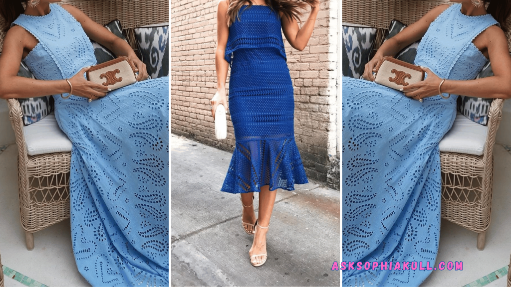 What To Wear With Blue Dress 