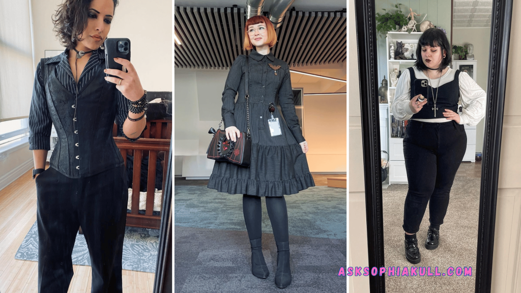 corporate goth outfits for women