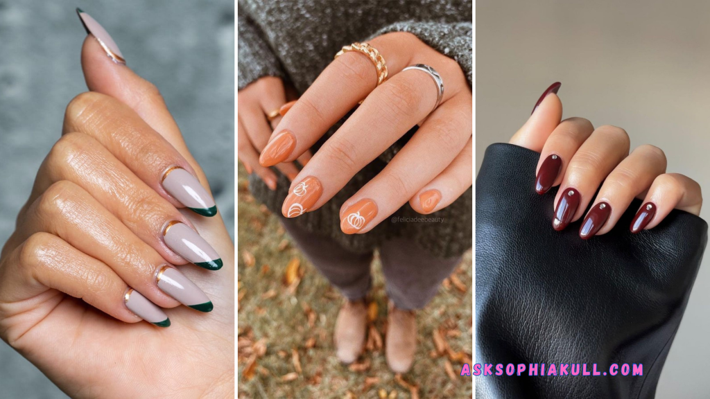 fall and autumn nail designs