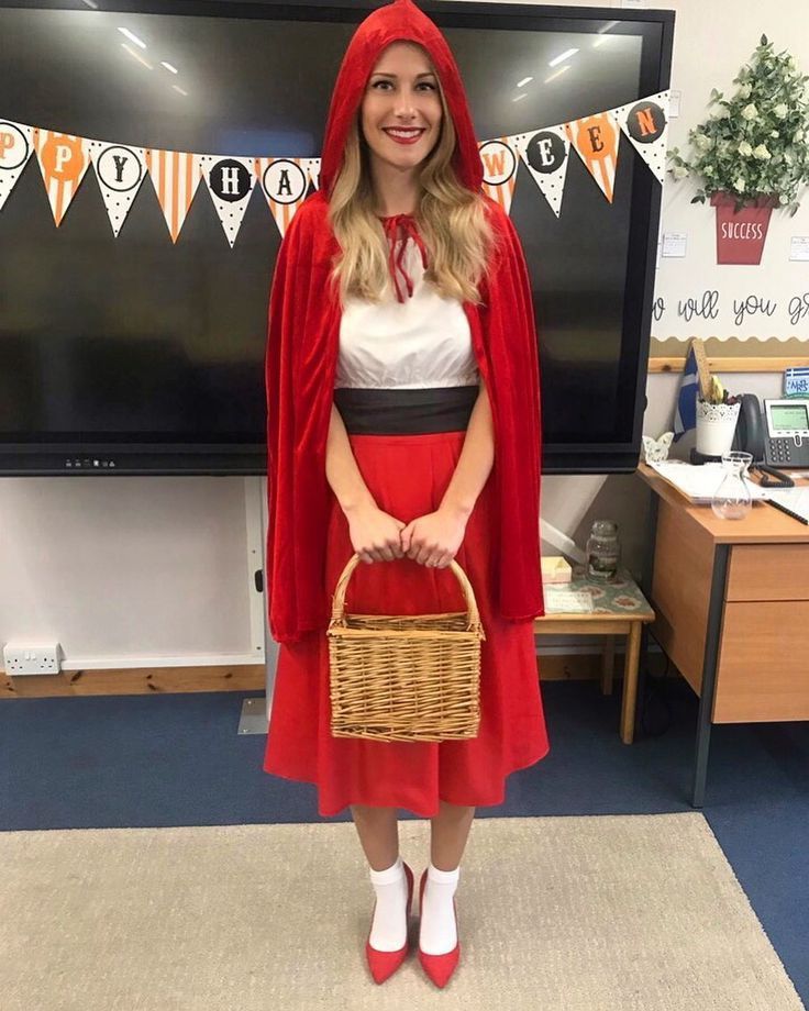 Teacher Halloween Costume ideas red riding hood