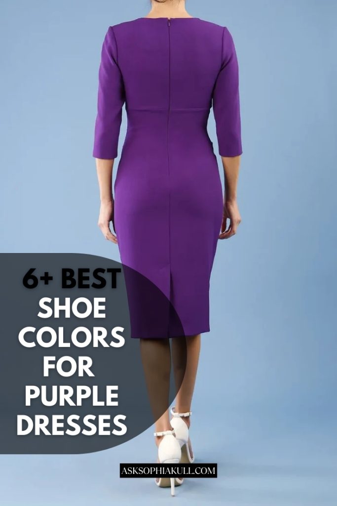 Best Color Of Shoes To Wear With Deep Purple Dress