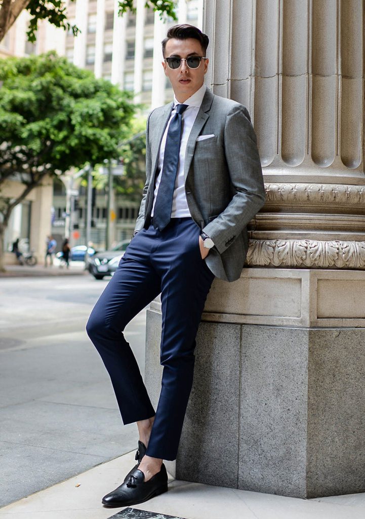 What Color Shoes To Wear With Navy Slacks 