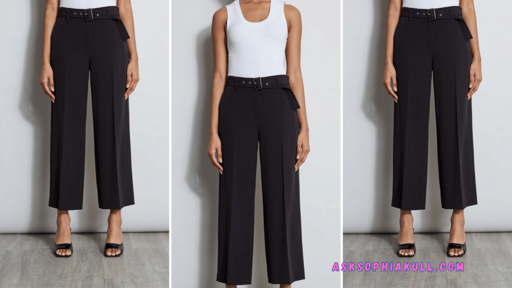 What Shoes To Wear With Cropped Wide Leg Pants