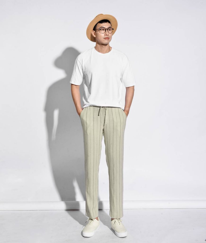 What To Wear With Striped Linen Pants?