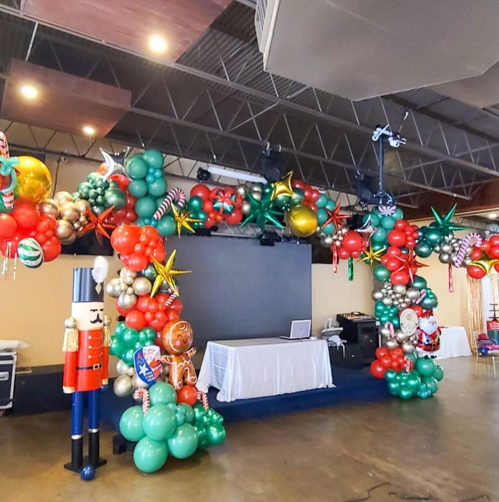 Christmas Party stage decor Ideas