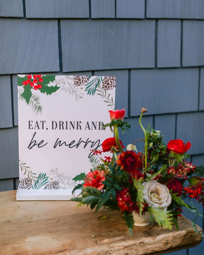 Christmas Party table decor Ideas