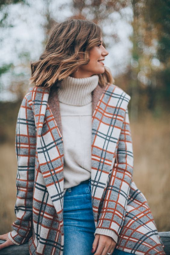 How to Style a Plaid Blazer