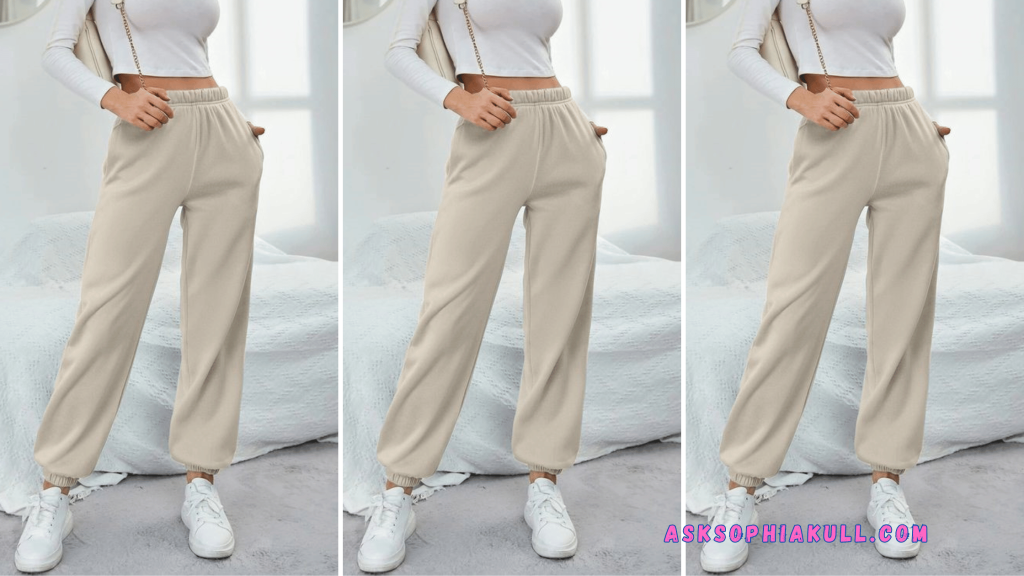 What To Wear With Beige Sweatpants