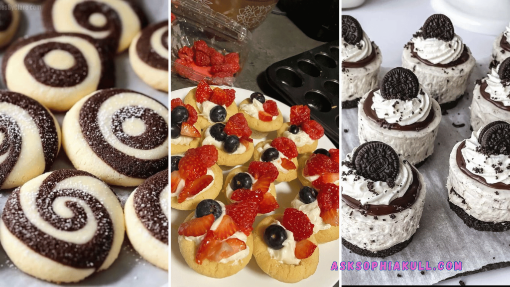 Finger Food Mini Desserts ideas