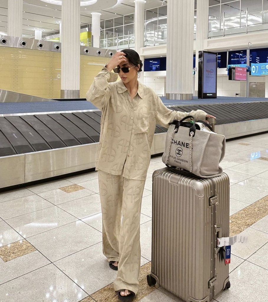 Pajama-Style Set travel outfits