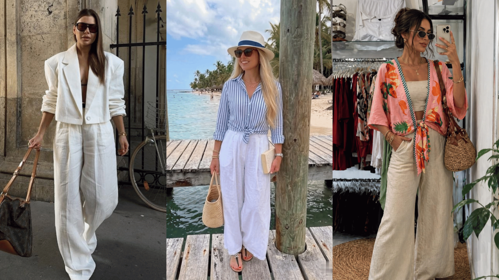 10 Chic Linen Pants Outfit Ideas To Keep You Cool In Hot Weather