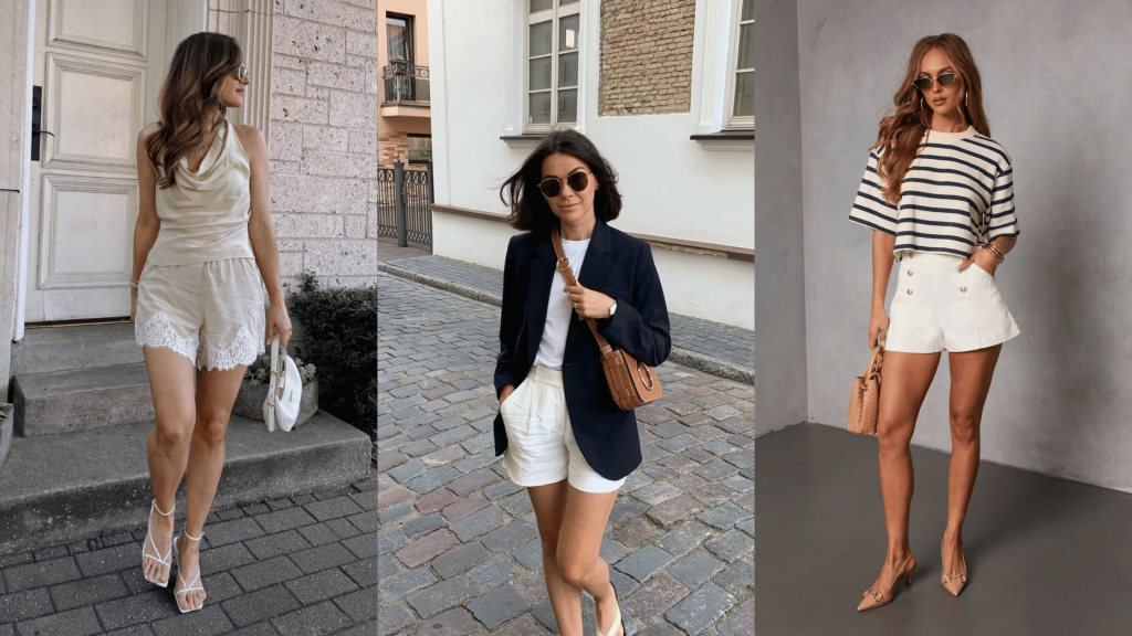 15 Chic White Linen Shorts Outfit Ideas To Keep You Cool And Stylish All Summer