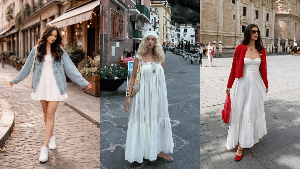 10 Chic White Sundress Outfit Ideas For Vacation Every Fashion Girl Is Wearing